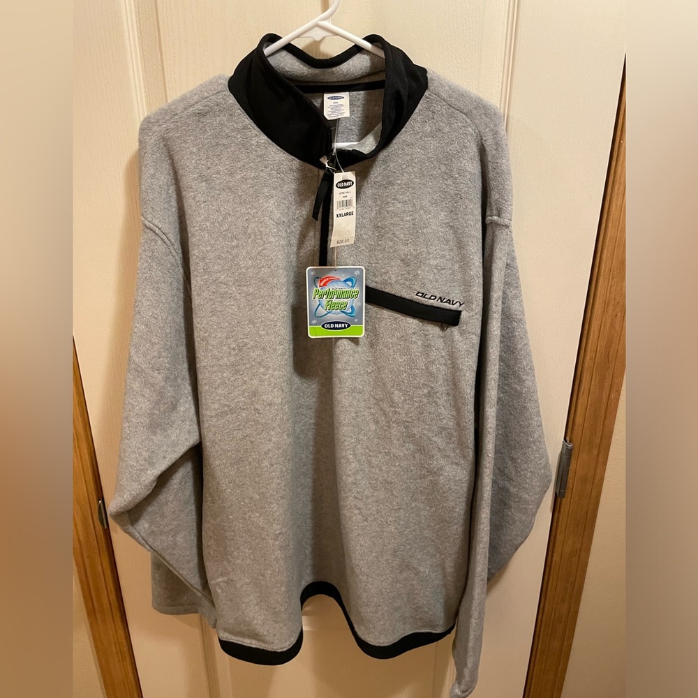 NWT Vintage Old Navy fleece zip up
